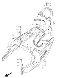 couvre-siège arrière (sv650-u)