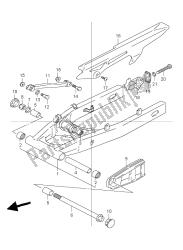 bras oscillant arrière