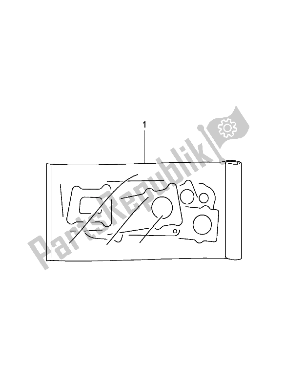 Toutes les pièces pour le Jeu De Joint du Suzuki DR Z 125 SW LW 2004