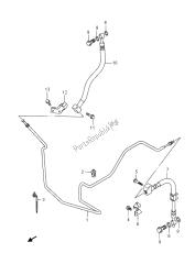 flexible de frein arrière (uh125 e19)