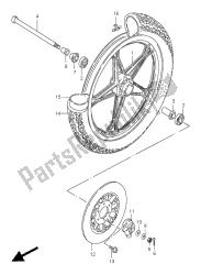 roue avant (gn250e)