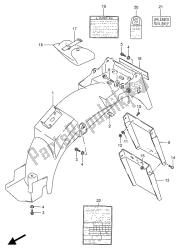 REAR FENDER & LABEL