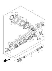 PROPPELER SHAFT FINAL DRIVE GEAR