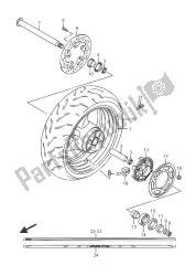 REAR WHEEL (GSX-R1000)