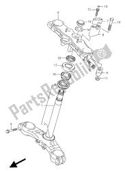 FRONT FORK BRACKET (GSF650S-SU-SA-SUA)