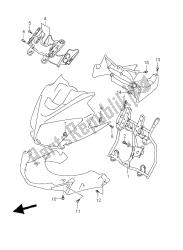 pièces d'installation de corps de capot