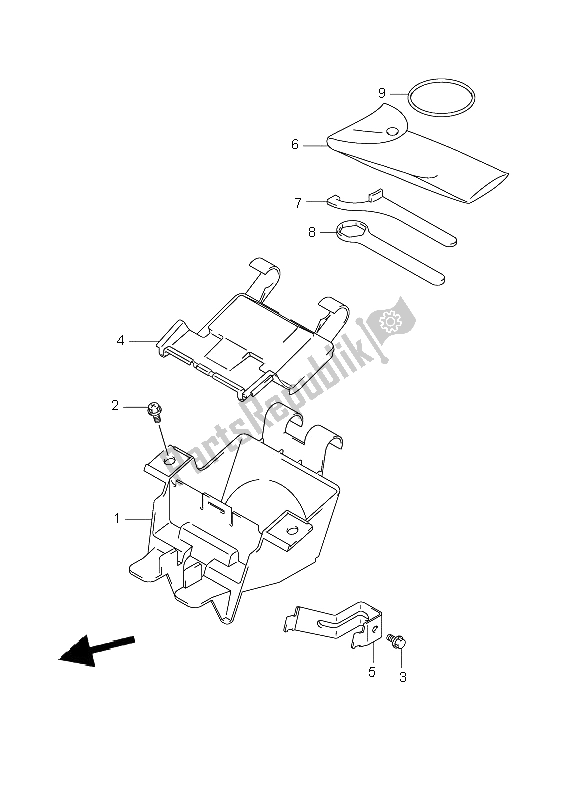 All parts for the Manual Box of the Suzuki GSF 1200 Nsnasa Bandit 2006