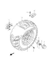 roue arrière gauche (lt-a750xpz)