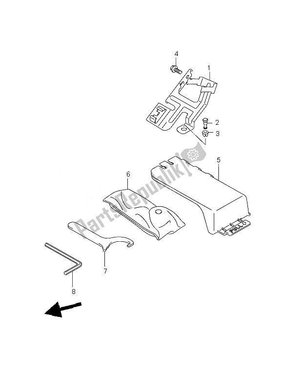 Tutte le parti per il Titolare del Suzuki GSR 600A 2010