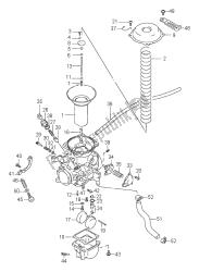 carburateur (achter)