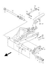 bras oscillant arrière