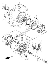 roue arrière droite