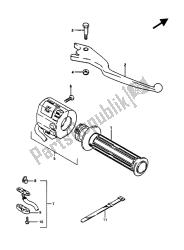 interrupteur poignée droite (gv1400gd-gc)