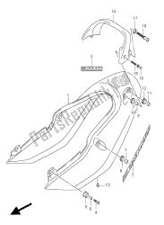 SEAT TAIL COVER (GSF1200S)
