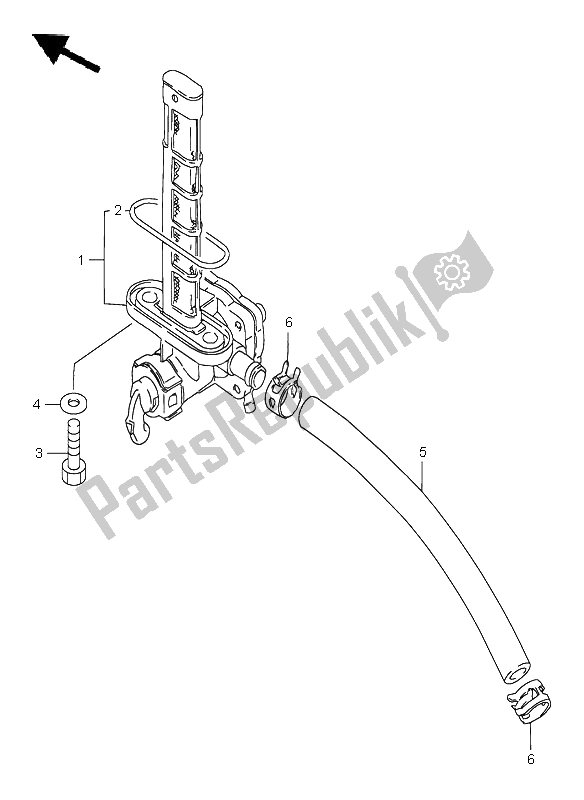 Todas las partes para Grifo De Combustible de Suzuki LS 650 Savage 1998