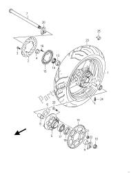 roda traseira (gsf650sa)