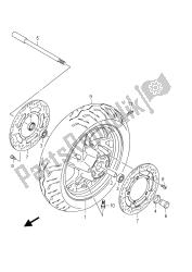 roda dianteira (an400 e19)