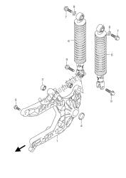 bras oscillant arrière