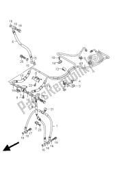 FRONT BRAKE HOSE (GSF650A-SA-UA-SUA)