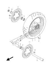 FRONT WHEEL (GSX1300BK-U2)