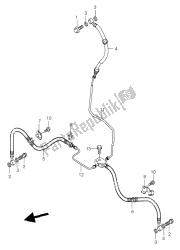 flexible de frein avant