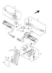 handvat hendel (an650a e19)