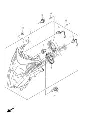 HEADLAMP (GSX1300RUF E19)