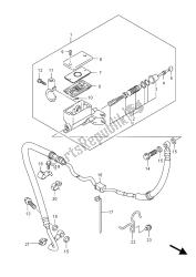 cilindro maestro del embrague (gsf650u)