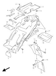 REAR FENDER (GSF1200SA)