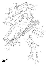 REAR FENDER (GSF1200SA)