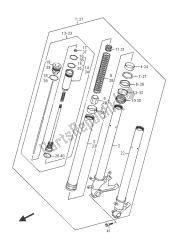 amortiguador de horquilla delantera (gsx-r1000uf)