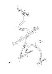 przewód hamulca przedniego (gsr750ue)
