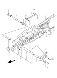 bras oscillant arrière