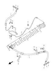 REAR BRAKE HOSE (AN650A-AZ)