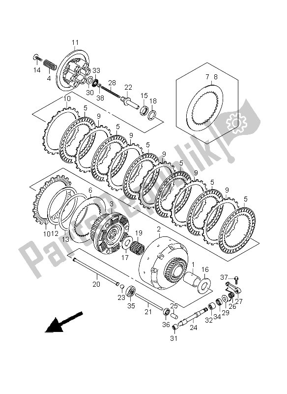 Wszystkie części do Sprz? G? O Suzuki C 1800R VLR 1800 2009