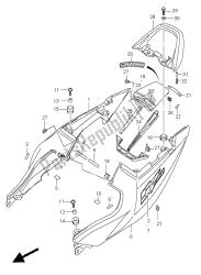 SEAT TAIL COVER (SV1000-U1-U2)