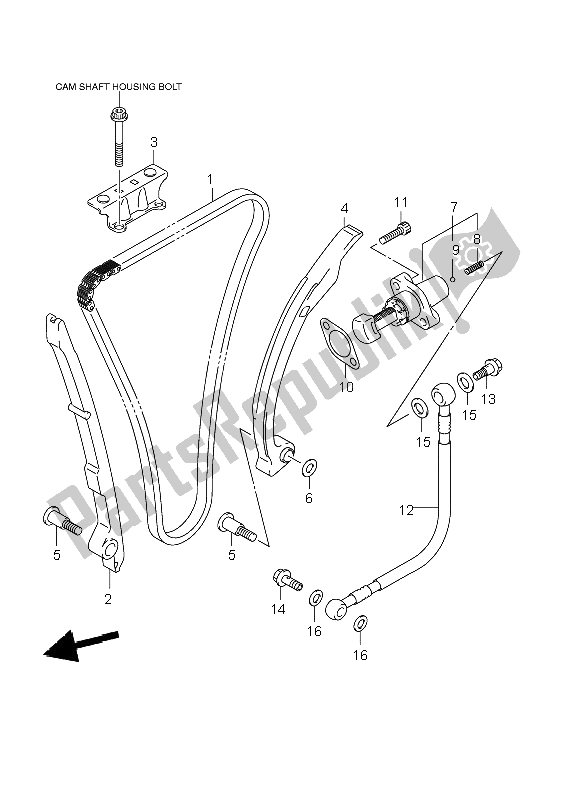 Todas las partes para Cadena De Levas de Suzuki GSX R 1000 2002