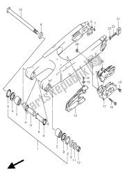 bras oscillant arrière