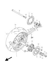 ruota posteriore (gsx1300bk-uf)