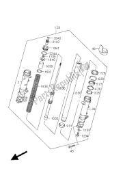 ammortizzatore anteriore (gsf1250a e24)