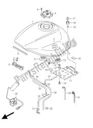 réservoir de carburant (gsf1250 e21)