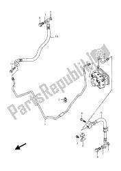 flexible de frein arrière (uh125a)