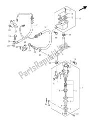 REAR MASTER CYLINDER (GSF650SUA)