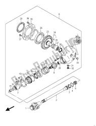 PROPELLER SHAFT & FINAL DRIVE GEAR (VZR1800 E02)