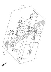 ammortizzatore forcella anteriore (an400a e24)