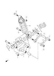 leva del cuscino posteriore (gsr750a)