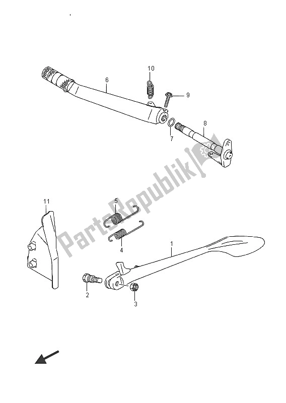 Toutes les pièces pour le Support (vzr1800bz E02) du Suzuki VZR 1800 BZ M Intruder 2016