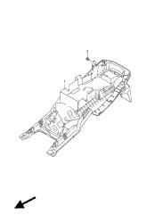 garde-boue arrière (gsx650fua e21)
