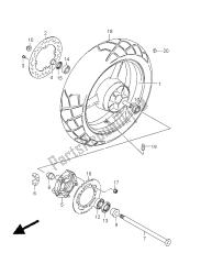 roue arrière (dl650 e24)