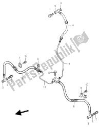 flexible de frein avant